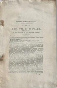 1888 - Closing Loopholes in the Anti-Chinese Immigrant Exclusionary Act of 1882 - Picture 1 of 1