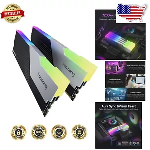 Exceptional 48GB RGB RAM at 7200MHz with Easy Overclocking - Perfect for Gamers - Picture 1 of 10