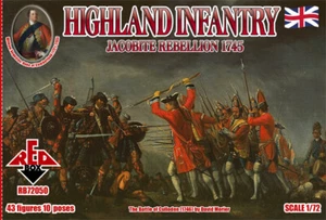 Red Box Models 1/72 Jacobite Rebellon Highland Infanterie 1745 Figurenset - Bild 1 von 3