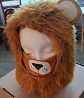 Adult Lion Headwear Halloween Costume Target Hood with Removable Mask New