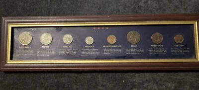 Long Eight Coin Collection By Sterling Collection In England Rare Find  - Image 1 of 4