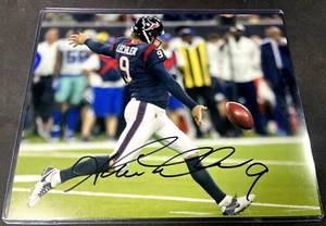 Shane Lechler Autographed Signed Houston Texans 8x10 Photo RARE NFL HOF Punter - Picture 1 of 1