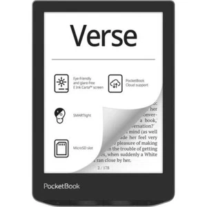 PocketBook Verse lettore e-book 8 GB Wi-Fi Nero, Argento - Foto 1 di 1