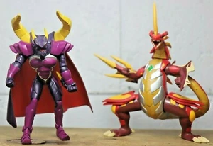 Bakugan 6" Figures SPIN MASTER & SEGA TOYS Dragonoid Red Dragon & Percival TB - Picture 1 of 12