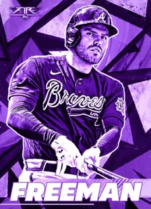 [DIGITAL CARD] Topps Bunt - Freddie Freeman - Fire 21 S1 - Purple Base - Picture 1 of 1