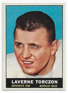 LAVERNE TORCZON 1961 Topps Football card #157 Buffalo Bills EX+/NR MT - Picture 1 of 1