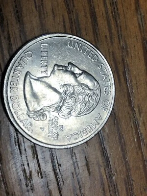 2008-P  Alaska Washington State Quarter  Circulated Claw Error - Image 1 of 3