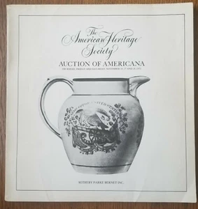 Sotheby Auktionskatalog Americana Chippendale indianisch chinesisches Porzellan - Bild 1 von 7