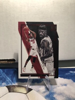 2021-22 Panini Impeccable Jimmy Butler Red Asia SP #11 Heat - Image 1 of 2