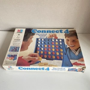 Connect 4 Orignal Vintage Board Game 1984 MB Games - 100% complete - Picture 1 of 13