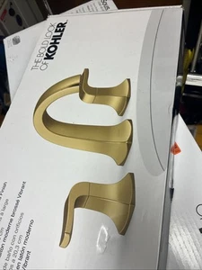 KOHLER Rubicon 8 pollici Rubinetto bagno diffuso in ottone moderno spazzolato vibrante - Foto 1 di 8