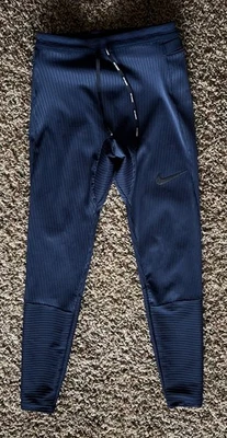 Nike Hombres Azul Obsidiana Reflectante Dri-fit Swift Mallas para Correr (CZ8835-451) Talla S Foto 1 de 4