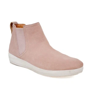 Fitflop l Fitflop Superchelsea stivaletti rosa scamosciati scarpe da donna US 8,5 - Foto 1 di 12