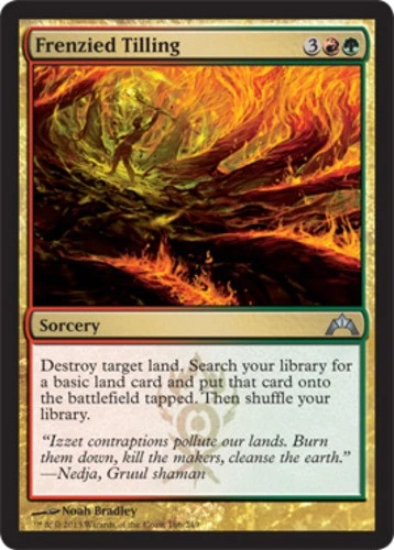 Frenzied Tilling - Gatecrash #166/249 MTG Magic The Gathering - Image 1 of 1