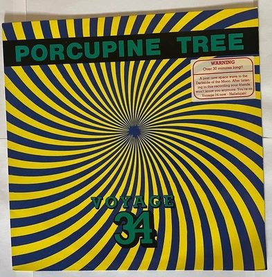 Porcupine Tree Voyage 34 UK 1992 Delerium 12" First Pressing LP MINT - Image 1 of 4