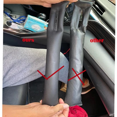 Microfiber leather Car Seat Gap Fillers - Fit For Suvs,Trucks & Cars |Leak-Proof - Image 1 of 4