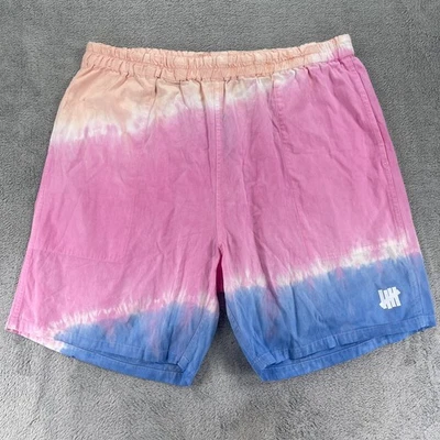 Pantalones Cortos Invictos Para Hombres XL Rosa Tie Dye Verano Cintura Elástica Ropa de Verano Foto 1 de 4