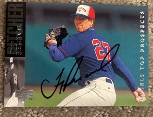 1994 Upper Deck Minor League Troy Percival signed Autogrammkarte #227 Angels - Bild 1 von 1