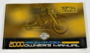 Harley-Davidson Official Factory 2000 Softail Owner's Manual 99469-00A - Picture 1 of 7