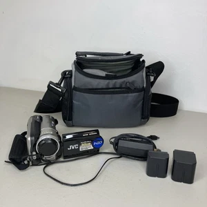 JVC Everio GZ-MG77U 30gb HDD Camcorder Video Camera W/ Case Battery TESTED - Picture 1 of 6