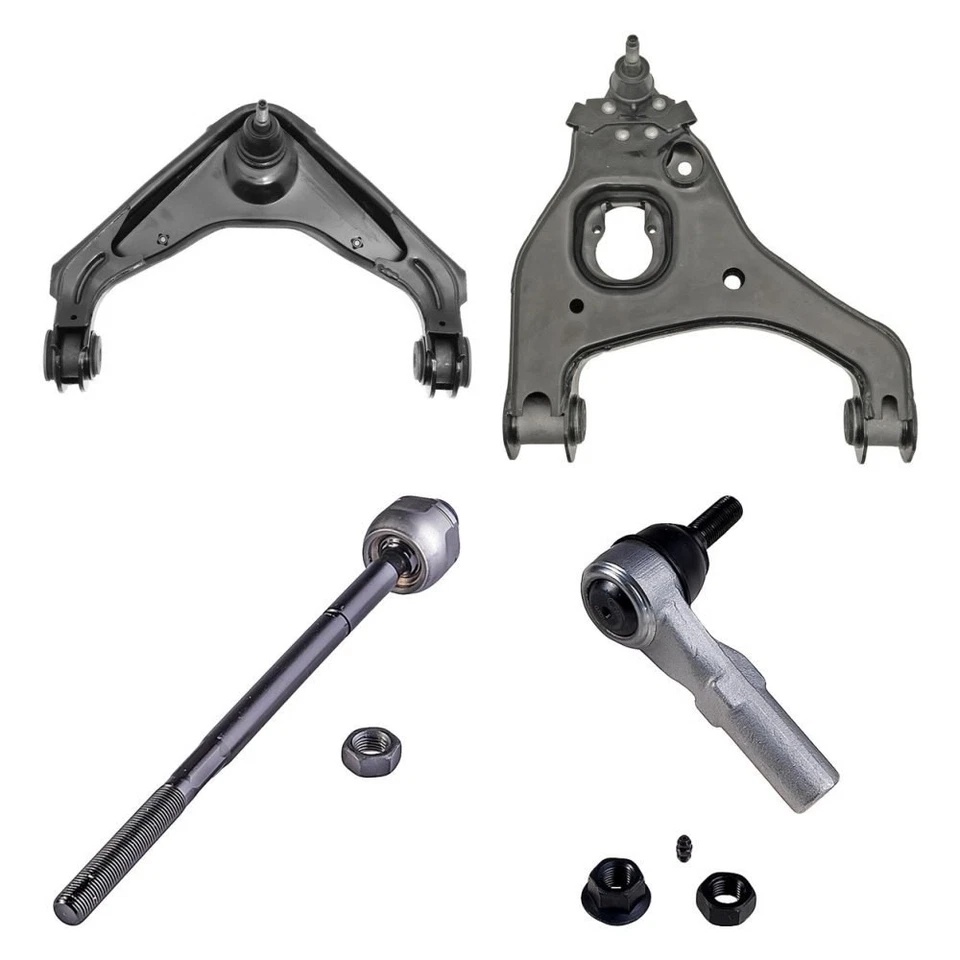 For Chevy Silverado 1500 HD 01-05 Control Arm with Ball Joint and Tie Rod End - Imagem 1 de 1