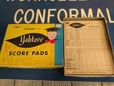 Vintage  Yahtzee Score Sheets   - Image 1 of 4