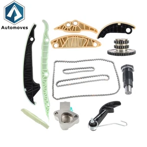 13Pcs Timing Chain Kit For VW Jetta Golf MK5 MK6 Passat Audi A4 EA888 1.8T 2 0T - Picture 1 of 8