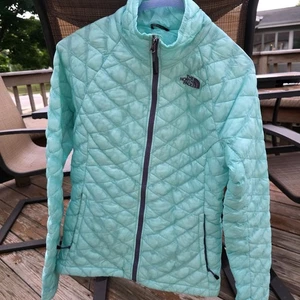 THE NORTH FACE Jacke Damen THERMOBALL Insulated Puffer Grün Cyan XS C775 - Bild 1 von 11