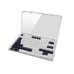 2 pcs Keycaps Storage Box 104 Keys Transparent Frosted Magnet Display Case - Picture 1 of 8