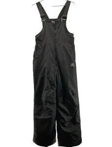 ZEROXPOSUR Kinder 14 16 schwarz Schneelatz Thermohose wasserabweisend Gamaschen - Bild 1 von 8