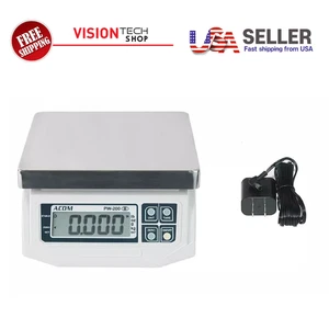 ACOM PW-200 Portion Control Scale, Single Display 30lb x 0.01lb, Legal for Trade - Picture 1 of 9