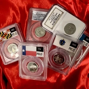 Various U.S. State 25c Quarters / Lot Of 6 - Picture 1 of 15