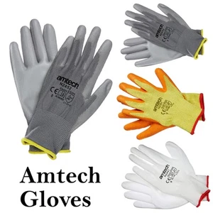 1 PAAR PREMIUM NITRIL BESCHICHTETE ARBEITSHANDSCHUHE BAUER GARTENARBEIT GRIFF GRÖSSE 8/9 - Bild 1 von 16