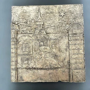 Eku Hasegawa Hoja de Bronce "Aprendiendo de Caballo" Arte Metal Japonés Usado - Imagen 1 de 14