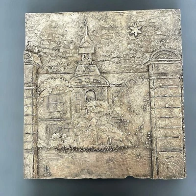 Eku Hasegawa Hoja de Bronce "Aprendiendo de Caballo" Arte Metal Japonés Usado - Imagen 1 de 4