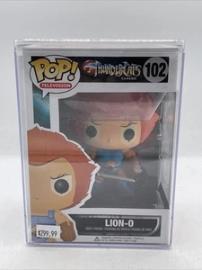 AUTHENTIC VAULTED 2013 LION-O #102 / THUNDERCATS FUNKO POP GRAIL IN HARD CASE - Picture 1 of 9