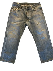 Jeans uomo dritto Lacoste taglia 32 invecchiato - Foto 1 di 20
