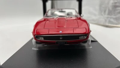  KKDC181301 KK Maserati Ghibli Spyder red 1970 1/18 - Immagine 1 di 4