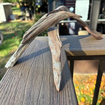 漂流木拱门2件套-天然硬木拱门14英寸和11英寸用于水族箱装饰 — 第 1/4 张图片