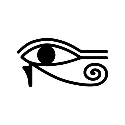 Eye of Ra - Vinyl Decal Bumper Sticker Laptop Decal Window Sticker Egypt - Image 1 of 2