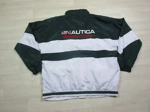 VTG 90s Nautica Competition Windbreaker Colorblock Jacket (L) Sailing Streetwear - Picture 1 of 10