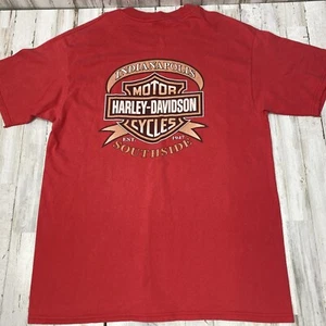 Harley Davidson Herren Gr. L Indianapolis SOUTHSIDE HD-1998 PRESHRUNK 100% BAUMWOLLE - Bild 1 von 7