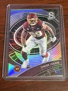 2021 Panini Spectra #98 Chase Young Hyper #/75 - Picture 1 of 2