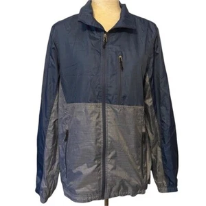 L.L. Bean Casco Windbreaker Blau Colorblock Design Small Regular #299787 - Bild 1 von 7