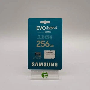 Carte mémoire SD Samsung EVO Select 256 Go neuve avec adaptateur MB-ME256KA - Photo 1 sur 3
