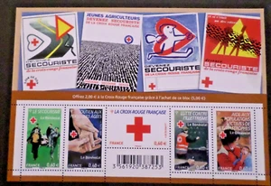 FRANCIA 2011 CRUZ ROJA EL VOLUNTARIADO HOJA F4621 Nuevo**, MNH - Imagen 1 de 1