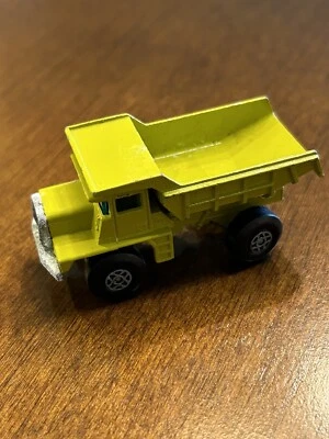 Vintage Lesney Matchbox Superfast #28 Mack Dump Truck 1970 Olive - Image 1 of 4