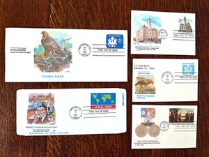 USA 1983 5 Mint First Day Issues Fleetwood Cachet (see desc for details) - Picture 1 of 2
