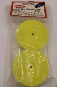 Kyosho Front Wheel Yellow 2.2" for 4wd Buggy Lazer ZX6 12mm Hex Rc Buggy W5201 - Picture 1 of 1
