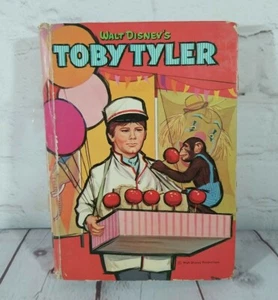 Vintage Walt Disney’s Toby Tyler Hardcover Book 1960 (Rough Condition) - Picture 1 of 12